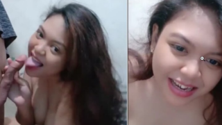 Live Barbar Nyepongin Kontol Suami